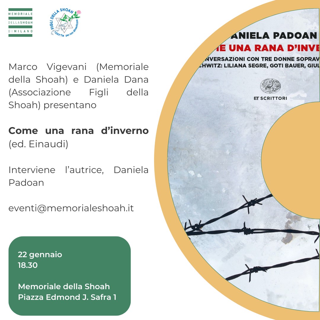 Presentazione del libro "Come una rana d'inverno" - Milano